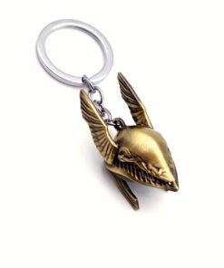 Elden Ring Malenia's Sword and Helmet Stainless Steel Keychains - Malenia's Helmet