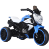 Electric 3 wheel Mini Superbike With Rechargeable Battery For Kids - Blue