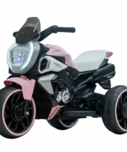 Electric 3 wheel Mini Superbike With Rechargeable Battery For Kids - Pink