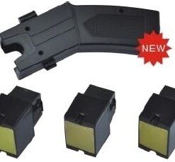 Electric Shock Shoot-Out Stun Gun + 3 Cartridges, Laser sight, 80KV
