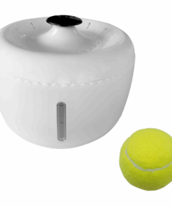 Electronic Dog & Pet Water Filter Pump Dispenser + Dog Toy Tennis Ball