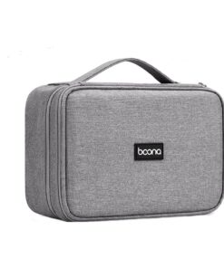 Electronic Organizer Travel Cable Organizer Double Layer Bag Storage Pouch