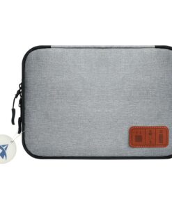 Electronic Travel Cable Organizer Bag For Cable Charger USB SD Card - Grey