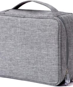 Electronic Travel Organizer, Waterproof 2-Layer Organizer Bag - Grey