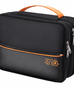 Electronics Travel Organizer Double Layer Cable Storage Tech Bag Watreproof