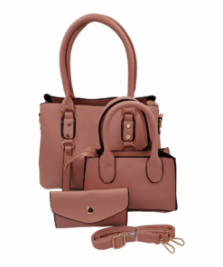 Elegant Purses and Handbags for Women Bag Ladies Bags with Shoulder Strap - Pink