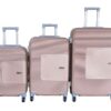 Elegant Rose Gold Luggage Set-Durable,Stylish,TSA,4-Wheel Spinner Suitcases