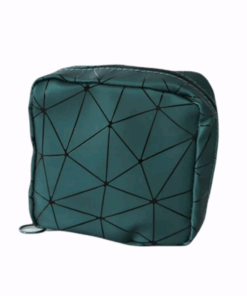 Elegant Waterproof Tampon And Sanitary Pad Pouch Storage Bag - Green
