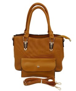 Elegant Women Handbags Medium Everyday Bags Ladies Handbags for Women - Brown