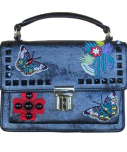 Elegant Women's Handbag - Dark Blue