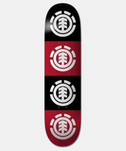 Element Quadrant Skateboard Deck - Black - 7.375 X 29.5 Street