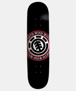 Element Seal Skateboard Deck - Black - 7.75 X 31.25 Street