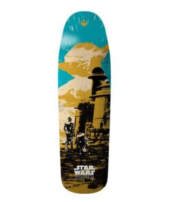 Element Star Wars 80s Yoda Skateboard Deck - Tan/Blue - 9.25 X 32 Street