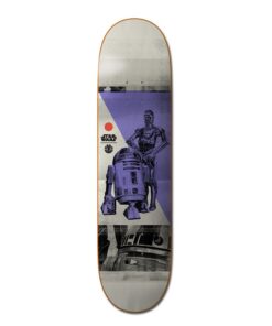 Element Star Wars Droids Skateboard Deck - Purple/Grey - 8 X 31.875 Street