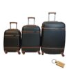 Elite Traveler: Premium Bullet Luggage Collection with a Smte Keyring - Light brown