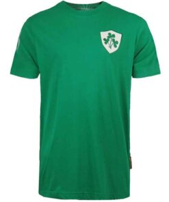 Ellis Rugby - Men's Vintage Irish Rugby T-Shirt Retro Style - Green - 2XL