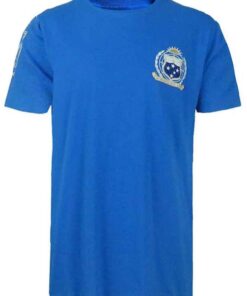 Ellis Rugby - Men's Vintage Samoa Rugby T-Shirt Retro Style - Blue - M