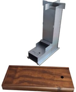 Elmo's Fire Rocket Stove with Box - Stainless Steel