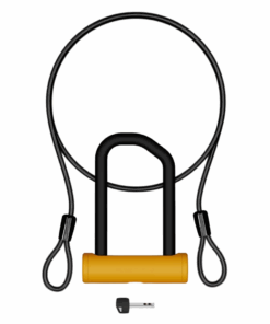 Elops Bike U-Lock 920 ART2 + Cable Set