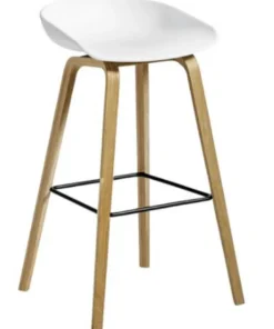 Emma Bar Stool - White