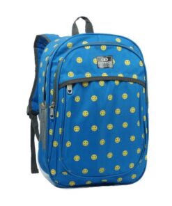 Emoji School Backpack Smile 20L - Royal Blue