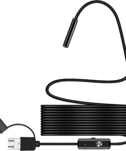 Endoscope Camera Snake Cord Inspection Camera with 6 Led Adjustable Light