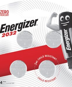 Energizer 3V Lithium Coin Battery 4 Pack 2032