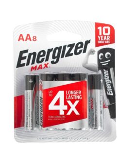 Energizer AA Max Alkaline Batteries - 8 Pack