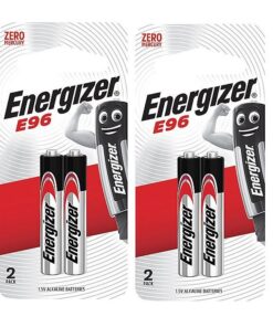Energizer E96 1.5v Alkaline AAAA Battery Card 2 - 2x Bundle