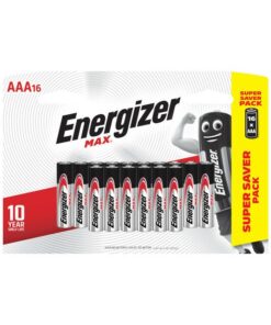 Energizer MAX Alkaline AAA Battery Card of 16