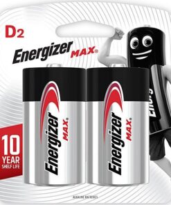 Energizer MAX Alkaline D-size Battery Card 2