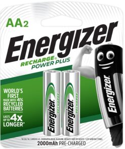 Energizer Recharge Power Plus AA 2000Ah Battery Card 2