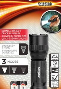 Energizer Tactical Light 700 incl. 2x CR123