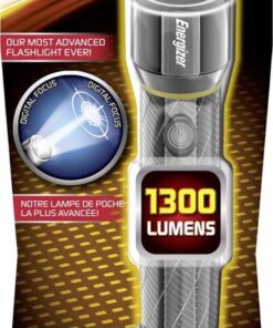 Energizer Vision HD Focus Metal Light 1300 lumens including 6x AA