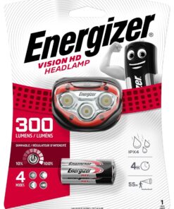 Energizer Vision HD Headlight (300 lumens) incl. 3x AAA