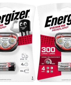 Energizer Vision HD Headlight (300 lumens) incl. 3x AAA - 2 Pack