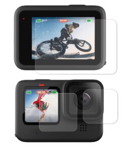 ENKAY 3-in-1 Tempered Glass Screen Protectors For GoPro HERO 10 Black
