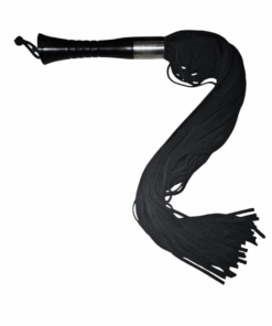 Equestrian Whip Flogger Genuine Leather with Bovine Suede Strands