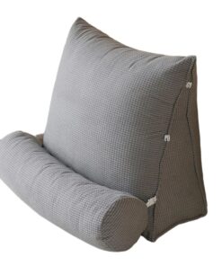 Ergonomic Back Support Pillow with Adjustable Roll