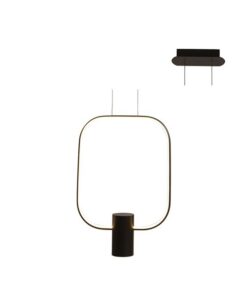 Eurolux - Aurora Black Pendant 3000K