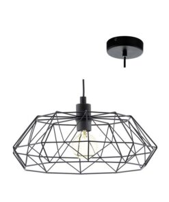 Eurolux - Black Carlton2 Pendant