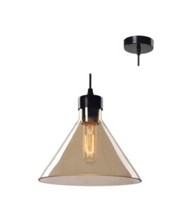 Eurolux - Elixir Pendant 1LT Electroplating In Champagne - 60W