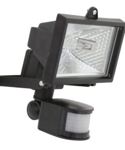 Eurolux - Halogen - 150w - Floodlight & Sensor - Black