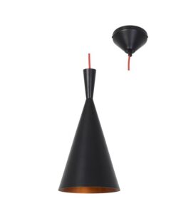 Eurolux - Industria Pendant Black/Gold - 190mm