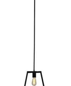 Eurolux - Iron Age Pendant - Black (119 x 25 x 25cm)