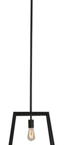 Eurolux - Iron Age Pendant - Black (119 x 35 x 35cm)