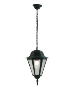 Eurolux - Lantern - 6 Panel - Pendant - Verde Green - 3 Pack