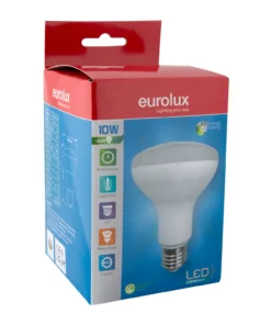 Eurolux LED R80 Reflector Lamp E27 10w Cool White