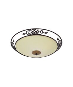 Eurolux - Mestre Ceiling Light 395mm Antique Brown