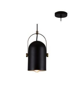 Eurolux - Muse Pendant 140mm Black